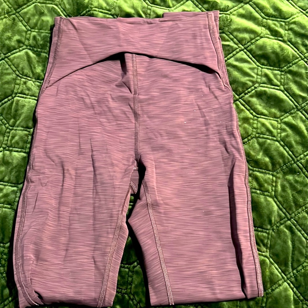 Purple lululemon leggings size 4